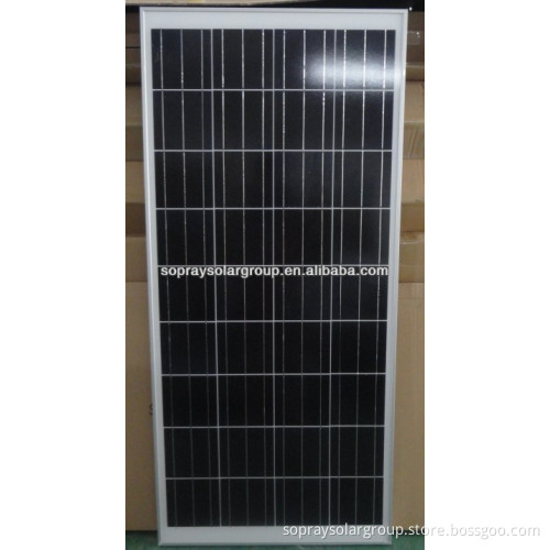 cheap 125W~155W sun energy solar panels flexible solar panel with price list